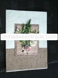 Handmade wedding cards