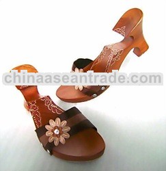 Antique wooden sandals