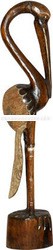 WOOD BIRD ANIMAL STATUE 16