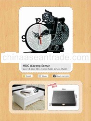 Modern Desk Clock - MDC (Wayang)