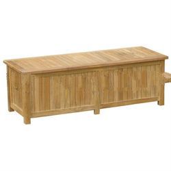 Teak Garden Furniture - Cushion Box Large