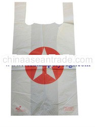 T-shirt plastic bag made in 