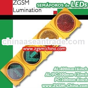 300mm Led Traffic Signal light-Yellow housing