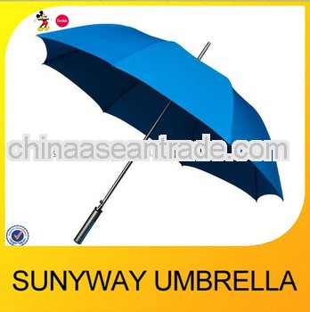 30''*8ribs blue golf umbrella for men traveling