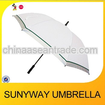 30''*8ribs classic white golf umbrella for sale