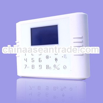 30 zone LCD quad-band 433mhz pstn gsm home alarm system wireless