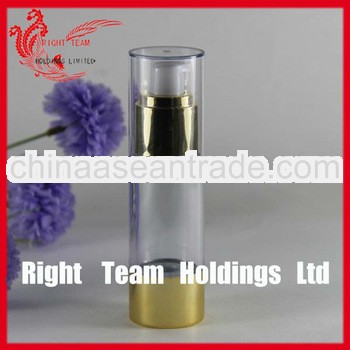 30ml aluminium airless bottle with pump