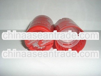 30mm*60mm plastic or Aluminium anti-fake screw caps for wine,vodka, whisky bottles