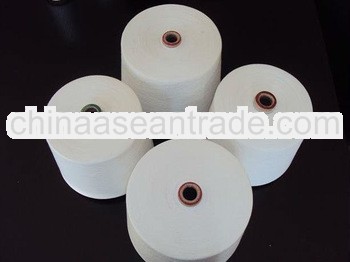 30s/1 100 polyester virgin ring spun yarn for weaving and knitting 40s