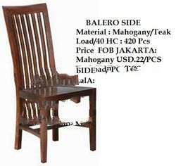 Balero side chair