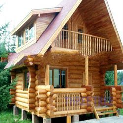 selling log wooden house