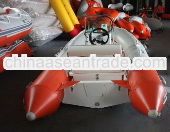 3.6m PVC inflatable fiberglass fishing boat