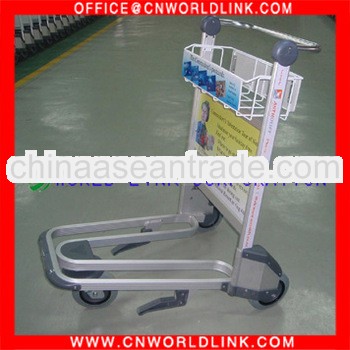 3 Wheel High Quality Aluminum Airport Trolley Cart