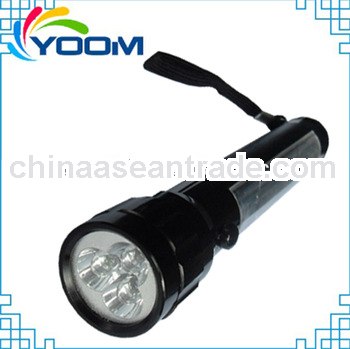 3 leds YMC-T302AS durable aluminum hot sale led flashlight high quality