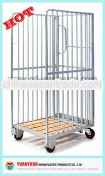 3-sides logistics platform hand roll cage