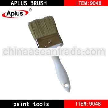 3" white plastic handle promotional Paint Brush