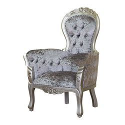 Mahogany French Grandfather Arms Chair