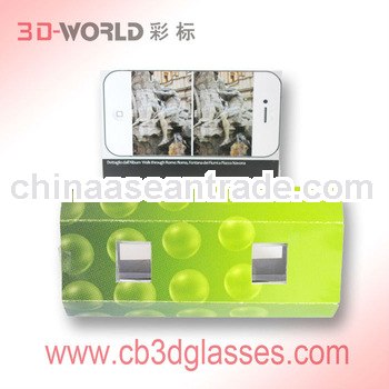 3d cardboard folding cardboard stereo viewers for iphone videos