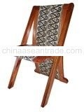 curve back motif chair