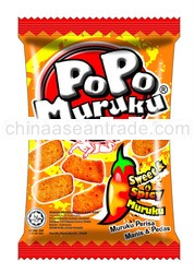 70gm Sweet & Spicy Muruku Snack ( Dhall Based Fish Flavoured Crackers )