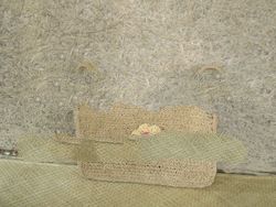 handbag from natural materials