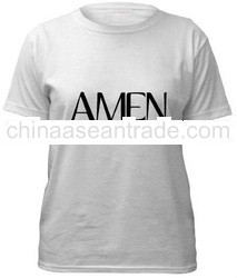 Amen (Black and white) Christian T-shirt