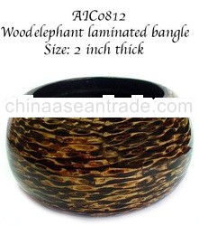 Elephant wood Bangle
