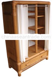 BF-13024 - Bamboo shelves and storage - Bamboo wardrobe