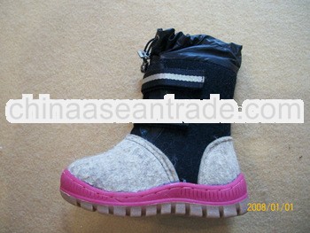 3mm wool felt Girl shoes