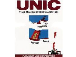 UNIC Heavy-Duty Truck-Mounted Crane