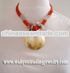 Glass Beads Necklace