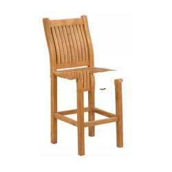Teak Outdoor Furniture - Marley Bar Chair no Arm