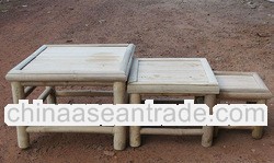 BFS-13025 - Vietnam Bamboo Furniture - Set of 3 Bamboo Chairs