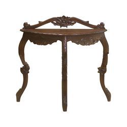 Mahogany Console Table with Three Buffers