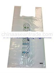 T-shirt plastic bag made in 