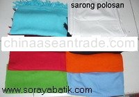 sarong solid colour