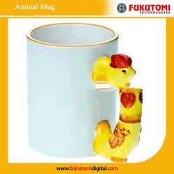 Sublimation animal mugs,sublimation 11oz animal mugs,heat transfer animal mugs,sublimation mug.