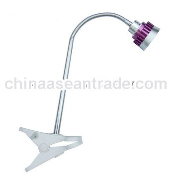 3w high brightness led aquarium gooseneck clamp light