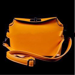 Fashion Hexagon Leatherette Shoulder Sling Bag for Girls