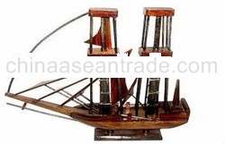 HIGH QUALITY WOOD SHIP MINIATURE