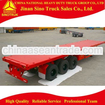 40ft/ 20ft skeleton Flatbed Container Semi Trailer