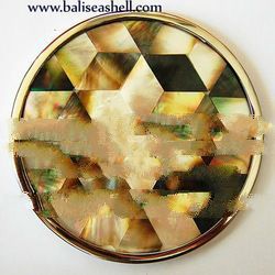 mosaic shell work art crafts inlay glassware