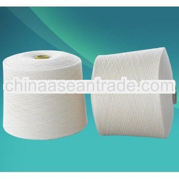 40s raw white polyester yarn from Jinzhou manufacturer