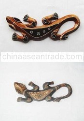 Wooden Gecko Craft