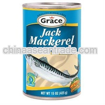 425g hot canned mackerel in brine