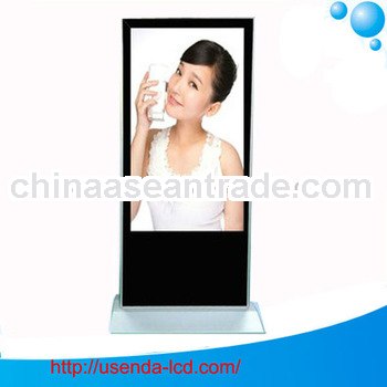 42 inch floor standing pos lcd displays/ vertical lcd usb display