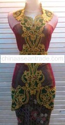 KEBAYA BORDIR PAYET JAVANESE INDONESIA