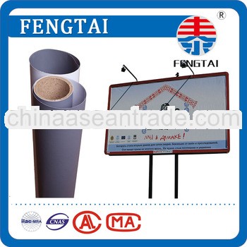 440g 13oz 300*500 18*12 PVC Grey Back Banner Signs