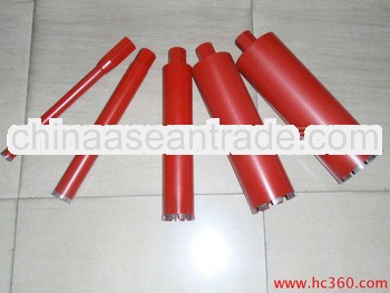 450mm Overall length 1 1/4 UNC diamond core drill bits for concrete