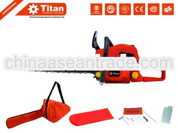 45CC gasoline CHAIN SAW wood cutting machine 18" bar with CE, MD certifications